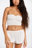 BENOA24- MOANA SHORTS- WHITE