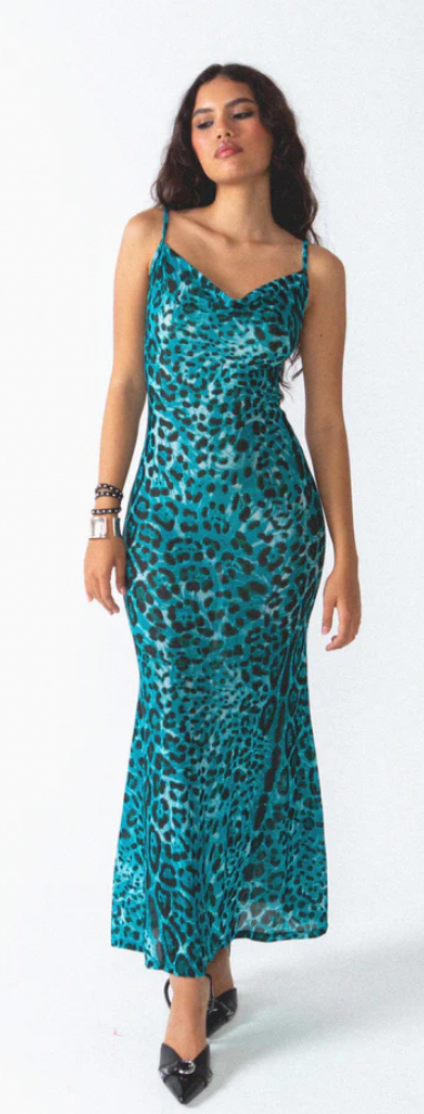INDAH- PAULA DRESS- OCEAN LEOPARD – Swim Hanalei