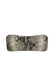 INDAH-HALL BANDEAU TOP-PYTHON