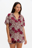 BENOA26 ALOHA SHIRT DRESS-DIVA