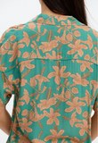 BENOA26 ALOHA SHIRT DRESS-TROPICS
