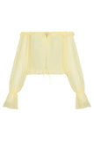 INDAH-AMAYA TOP-PALE YELLOW