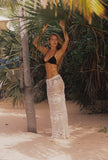 INDAH-ALEGRA MAXI SKIRT-IVORY