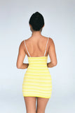 INDAH-CLAIRE MINI DRESS-SUNSHINE