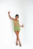 INDAH-HEATHER DRESS-GREEN TEA