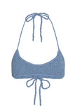 INDAH-SANTIA TOP-BLUE JEANS