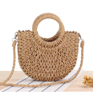 KAINANI- Mini woven cross body tote