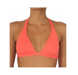 HALTER TOP- CORAL