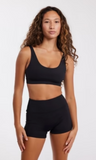 B24 SPORTS BRA- BLACK