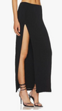 INDAH24-KIRA MAXI SKIRT-BLACK