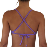 SPORT TIE TOP-LAVENDER W/LACE