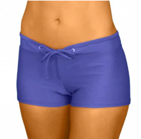 HOT PANT BOTTOM-BLUE VIOLET