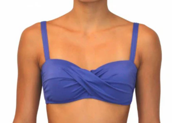 SOFT CUP TOP-BLUE VIOLET