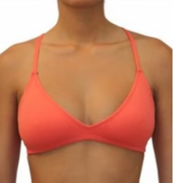 SPORT TIE TOP- CORAL