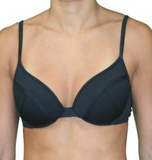 DEMI UNDERWIRE TOP-BLACK