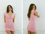 INDAH BIJOUS DRESS-PINK