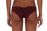 SCRUNCH BOOTIE BOTTOM- MAROON