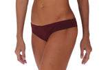 SCRUNCH BOOTIE BOTTOM- MAROON