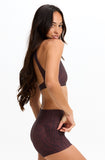 BENOA25-2.5" BOOTY SHORTS-CHOCOLATE ZEBRA