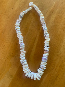 PUKA SHELL NECKLACE -JUMBO