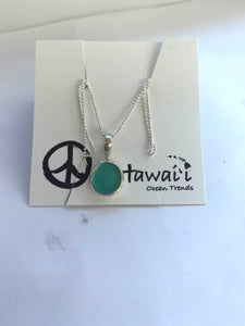 POK SEA GLASS PENDANT - SS