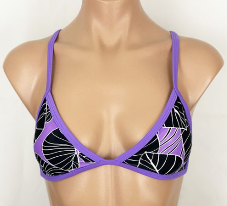 HONEY GIRL KANANI TRIANGLE TOP - KALO LILAC