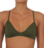 RACER BACK SPORT TOP- OLIVE