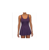 TANK DRESS ONE PIECE- EGGPLANT