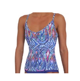 V FRONT TANKINI - SAMBA