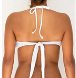 TWIST BANDEAU TOP- WHITE