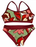 KAI REVERSIBLE RACERBACK BIKINI GARDENIA RUST