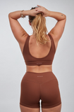 B23 SPORTS BRA-CACAO